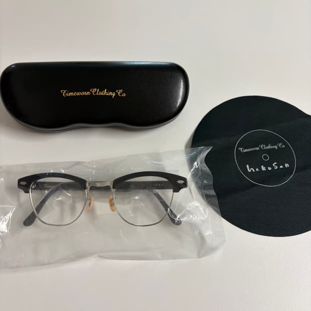 타임원클로딩 백산 하금테 안경 엣라코 안경