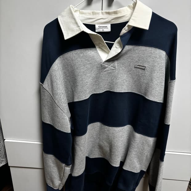 커버낫 스트라이프 럭비티