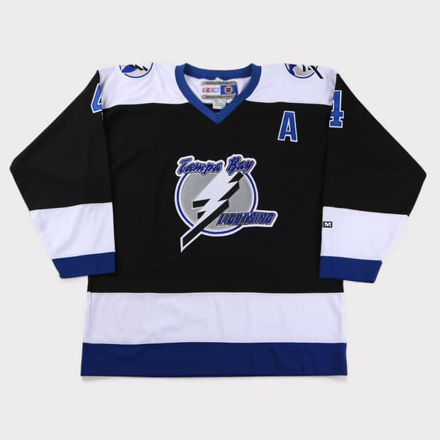 [L] 씨씨엠 NHL 탬파베이 라이트닝 아이스하키 져지