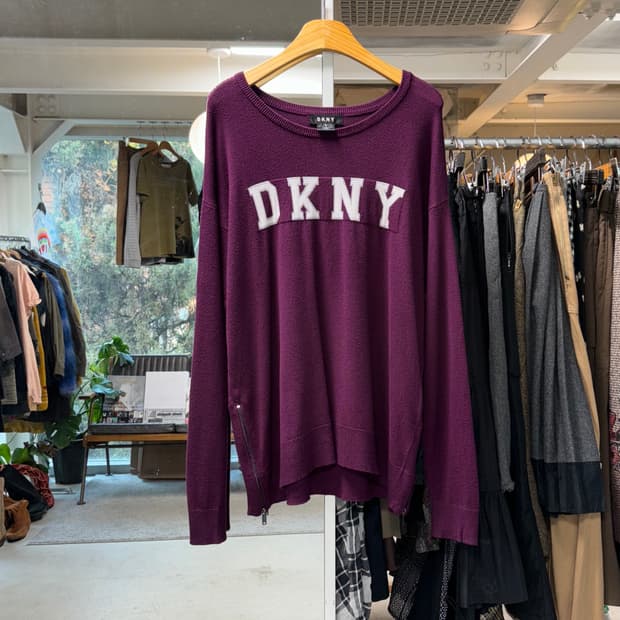 Dkny 마룬 니트