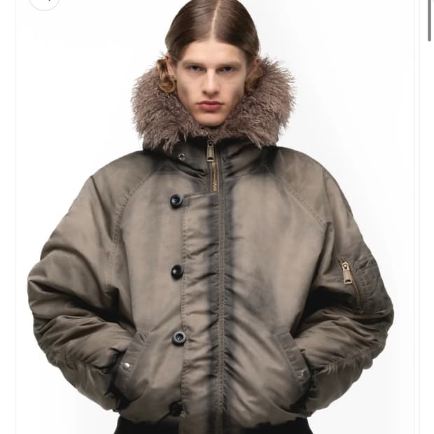 [M] 노페이스스튜디오 아스트로 퍼 봄버 자켓 n2b