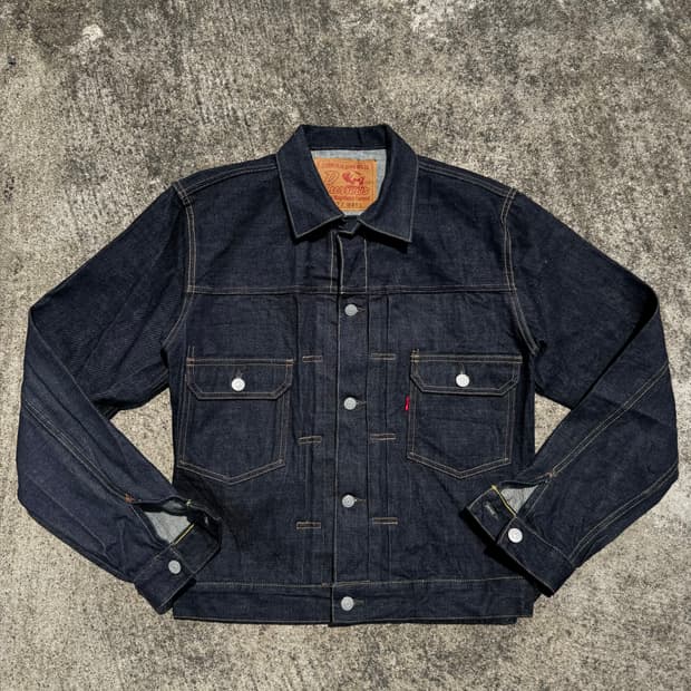 [L] Pherrows 페로우즈 2세대 셀비지 데님 자켓