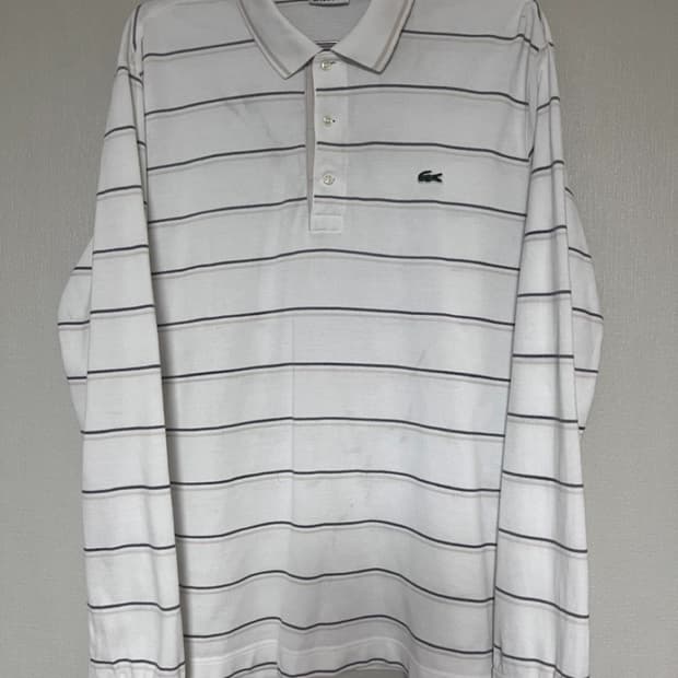 일본 빈티지 라코스테 롱슬리브 L