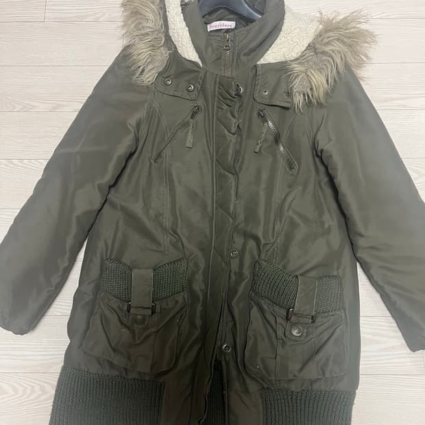 빈티지 카키 야상