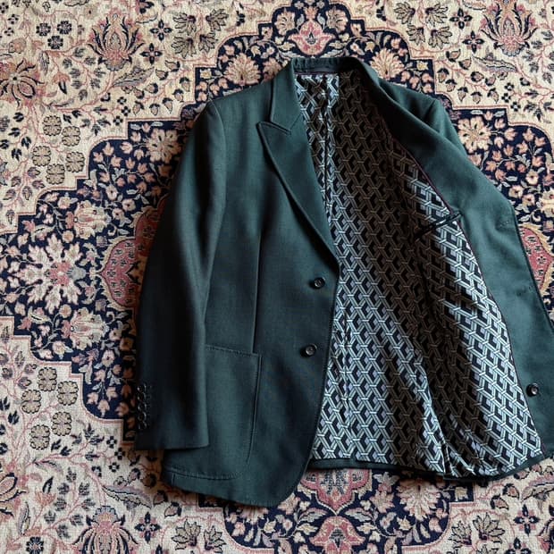 GUCCI 구찌 100주년 컬렉션 모헤어 테일러드 자켓 슬림100