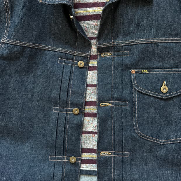 Lee 101 cowboy jacket lined