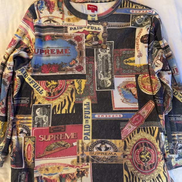 슈프림 리퍼블리카 써멀 롱슬리브