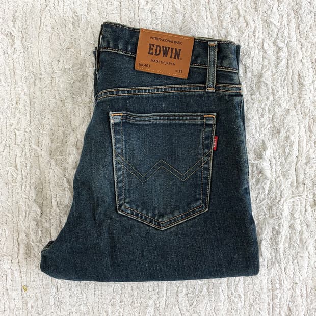 vintage straight denim[EDWIN]