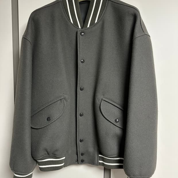 브라운야드 22FW 바시티 자켓 올리브 (5사이즈)ㅢ 해