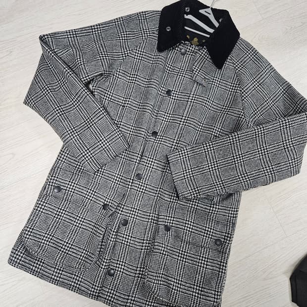 바버 뷰포트 글렌체크 울자켓 일본별주 35