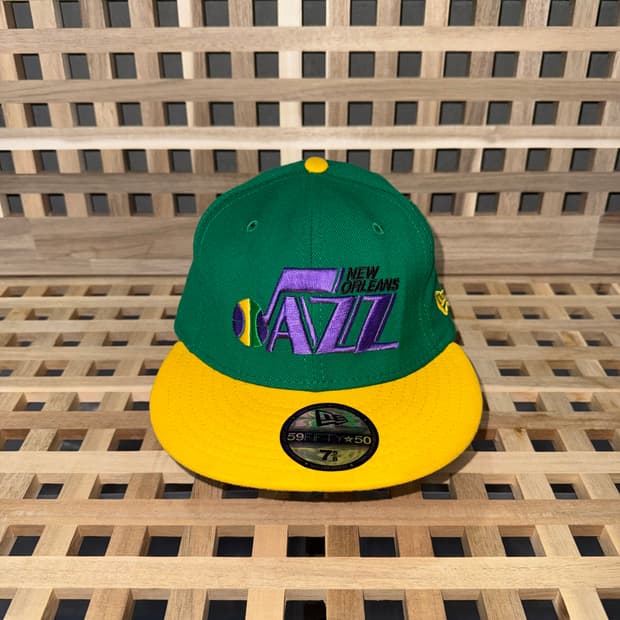 00s 뉴에라 뉴올리언스 재즈 59fifty 캡 made in USA  
