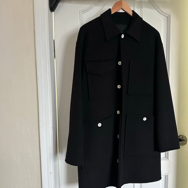 울캐시미어 코트