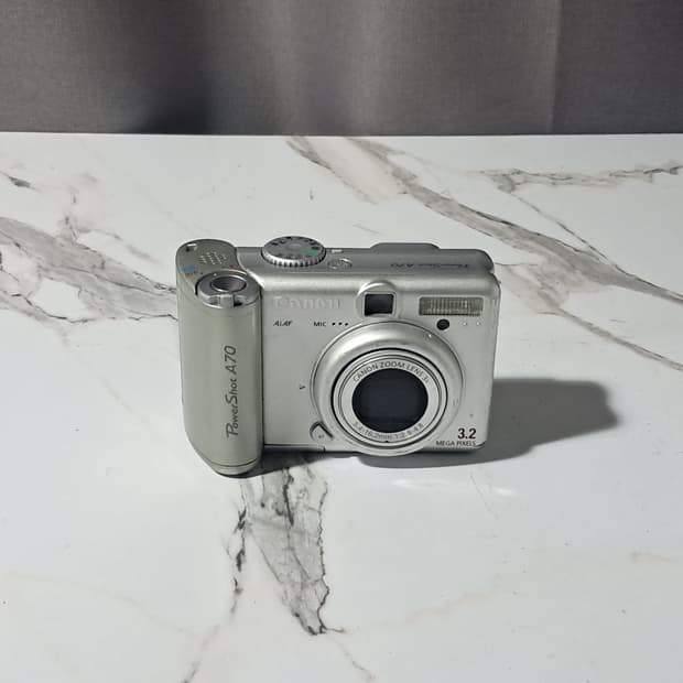 하자품) 캐논 PowerShot A70 빈티지 디카