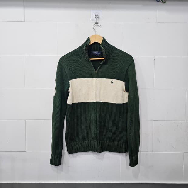 폴로 랄프로렌 니트 집업