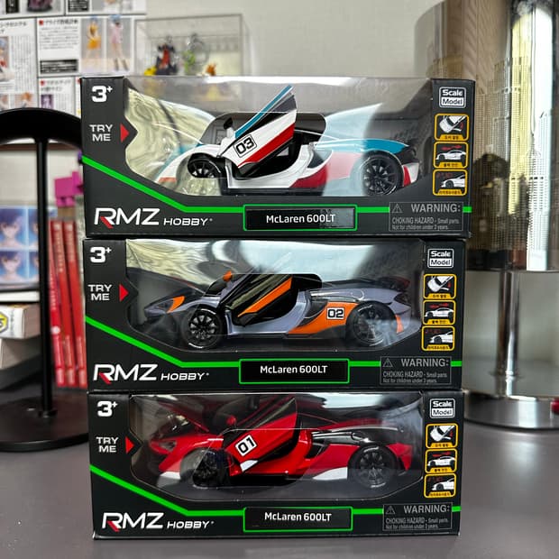 RMZ Hobby 맥라렌 600LT 다이캐스트 3개