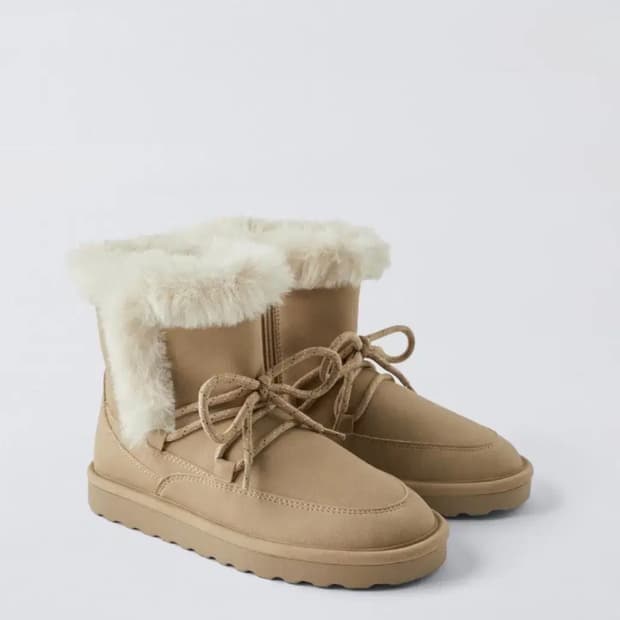 구해요)자라키즈 레이스업 앵클부츠