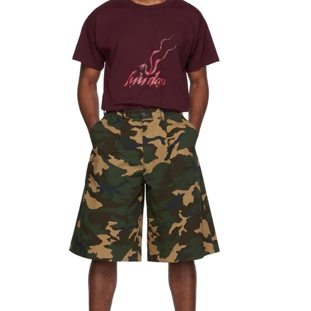 Lu'u dan ssense exclusive Camo Shorts 46