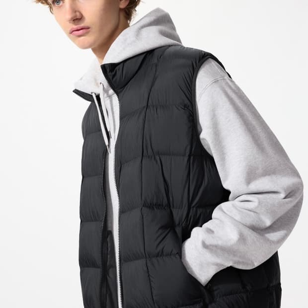 [M] 유니클로 퍼프테크 패딩조끼 베스트