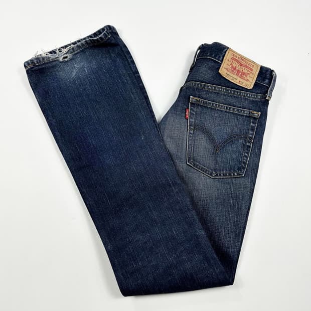 리바이스 517 오리지널 재팬 부츠컷 데님 팬츠 (28인치 여성추천)