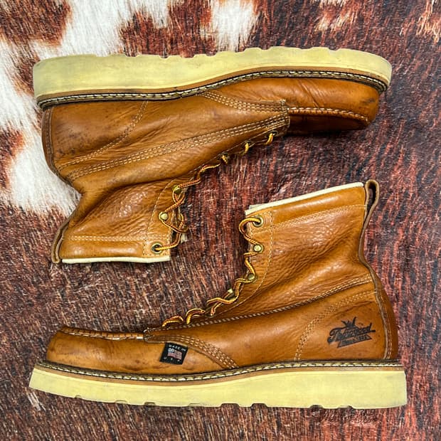 [8D] 쏘로굿 8인치 목토 워커 브라운