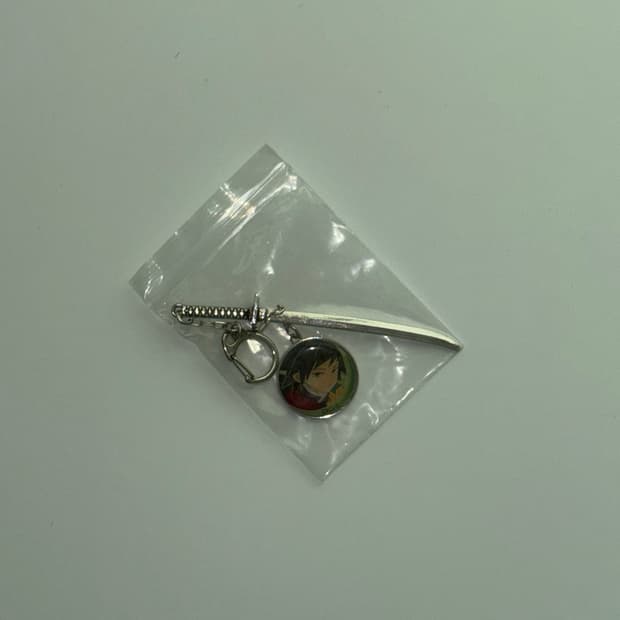 귀멸의칼날 점프샵 일륜도 키링 [기유]