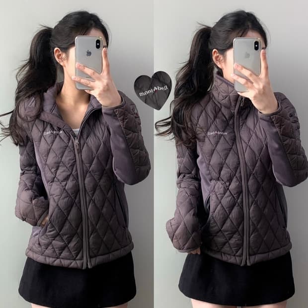 몽벨 경량 패딩