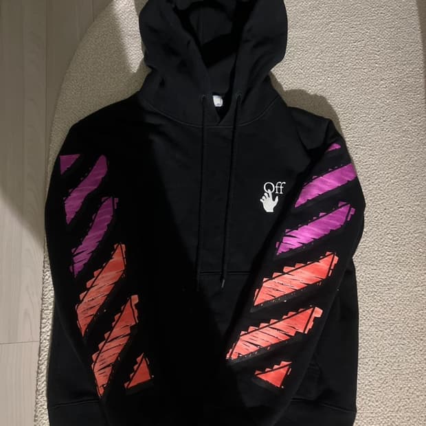 오프화이트 후드티