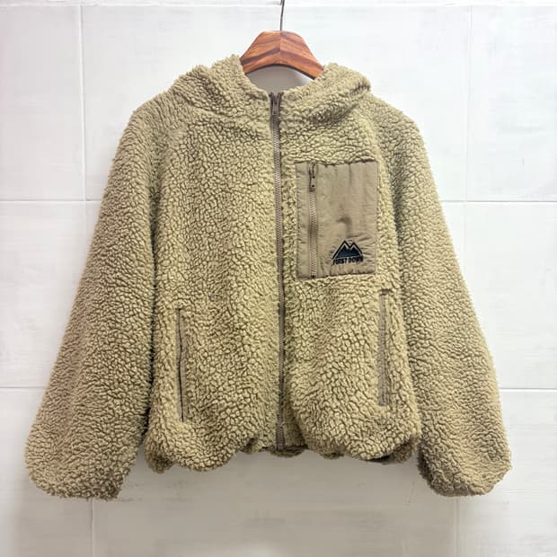 FIRST DOWN 퍼스트다운 플리스 후드 점퍼 