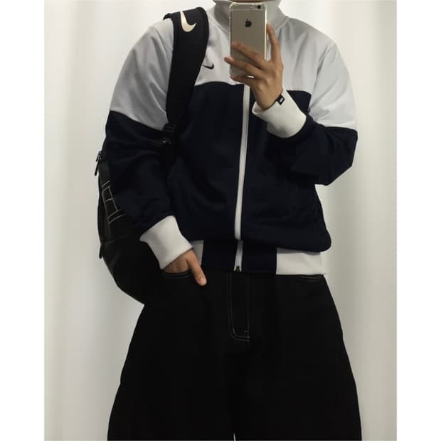 Nike 나이키 올드스쿨 배색 트랙탑 져지