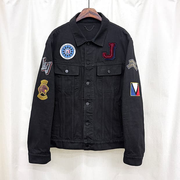루이비통 데님 트러커 자켓