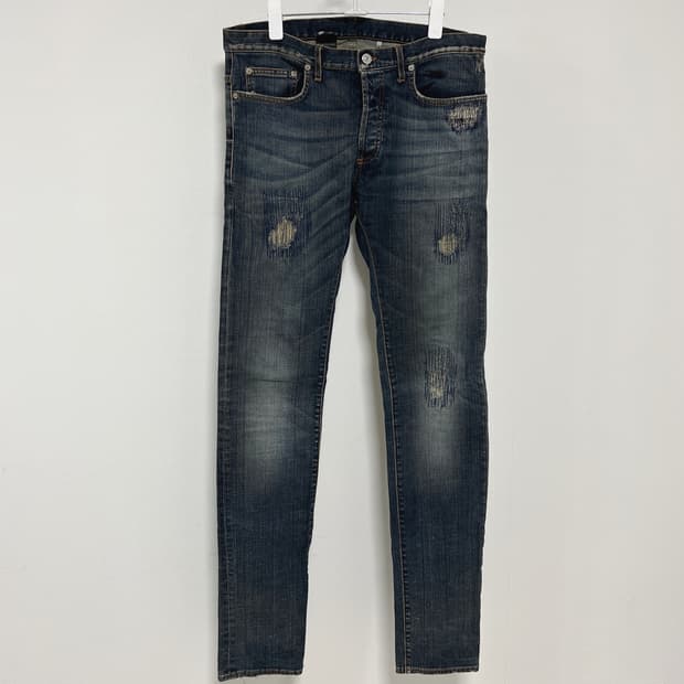 디올옴므 08AW 커스텀 제이크 진 17.5bas