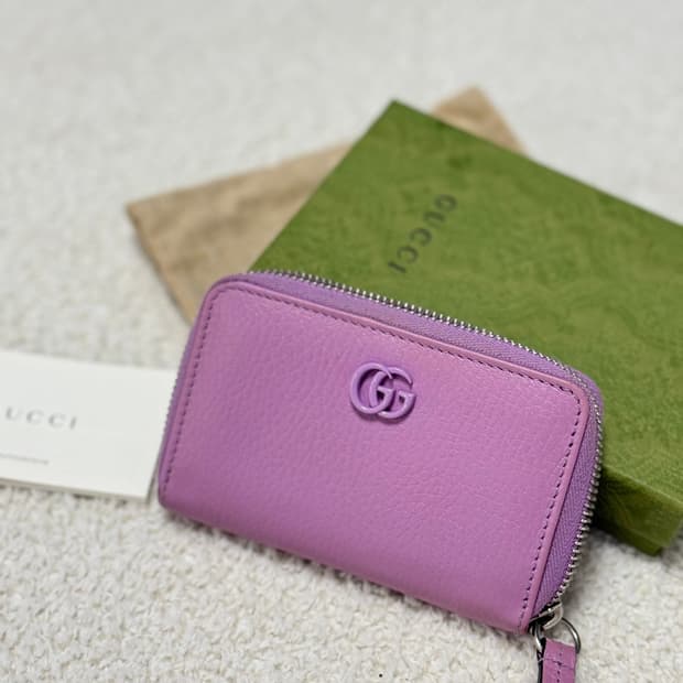구찌 톤온톤 GG 마몽지퍼지갑