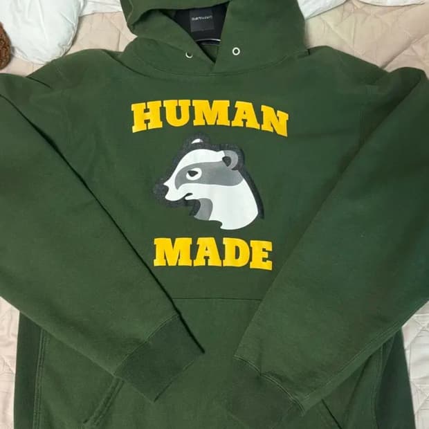 휴먼메이드 오소리 후드티(XL)