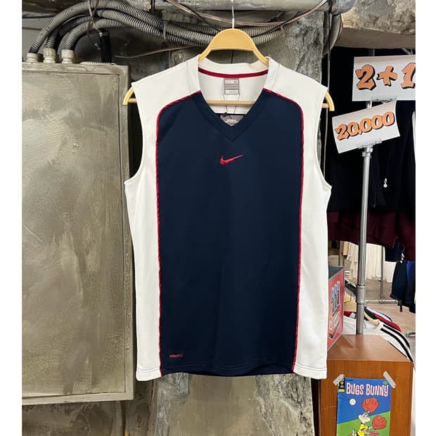 나이키 올드스쿨 스윙맨 슬리브리스 네이비 M #csz3738 