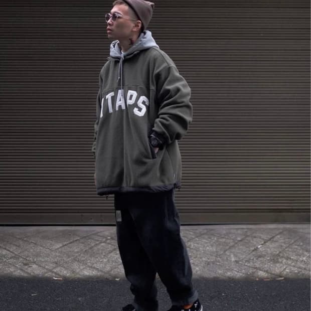 Wtaps 더블탭스 02 Player 플리스 자켓
