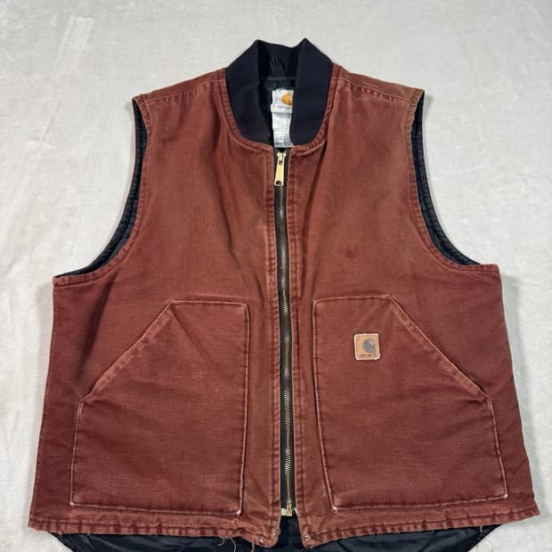 칼하트 V02 캔버스 베스트 L