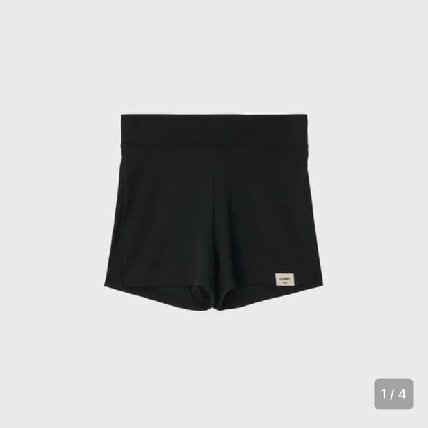 글로니 G CLASSIC RIB SHORTS (CHARCOAL)