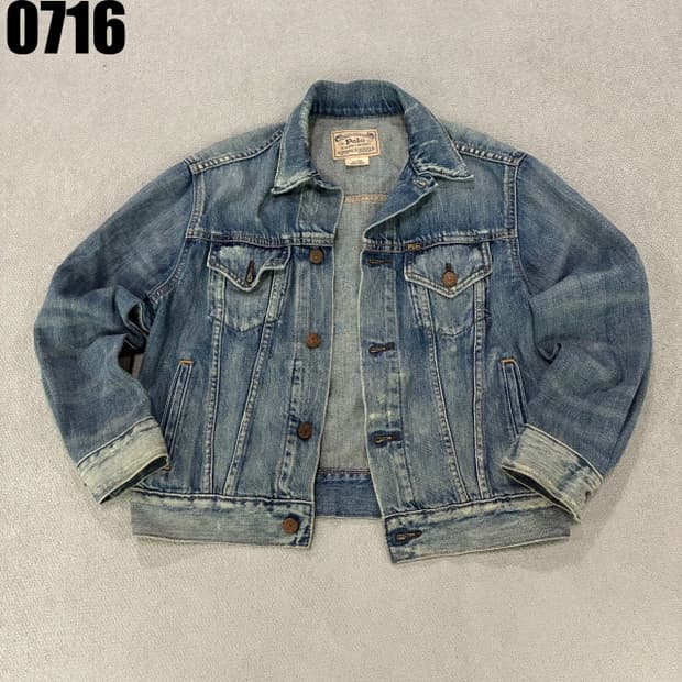 polo 랄프로렌 데님 자켓 xs