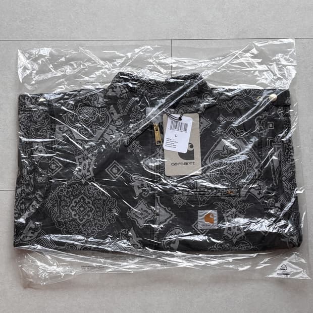Carhartt WIP 디트로이트 자켓 페이즐리 패턴 (새상품) L