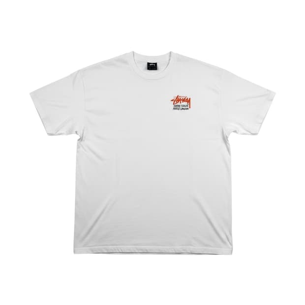 (XL) 스투시 Dover Street Market 반팔 티 화이트
