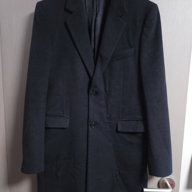 한섬 타임 캐시미어 함유 롱코트, XL