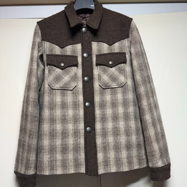 넘버나인 02AW Nowhere Man 울 자켓