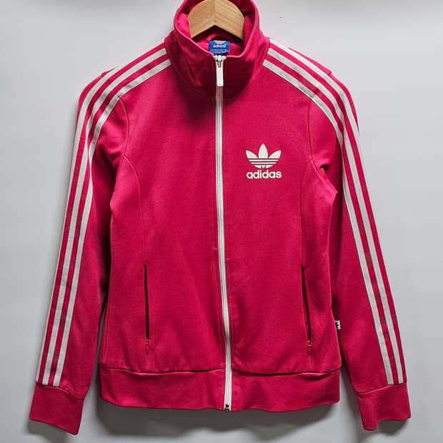 아디다스 여섯 유로파 핑크 트랙탑져지 90