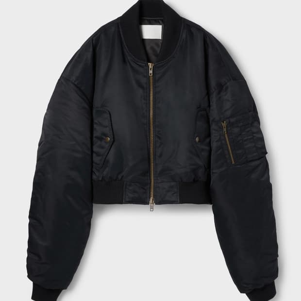 CROPPED MA-1 BOMBER JACKET