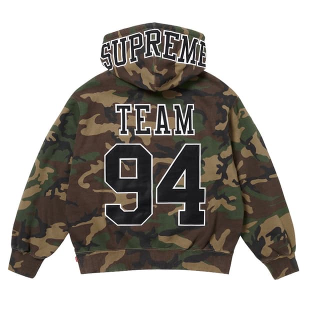 슈프림 팀 94 후드 스웨트셔츠 -25SS