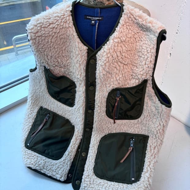 Vintage A Blue Garments(Aspesi) Vest