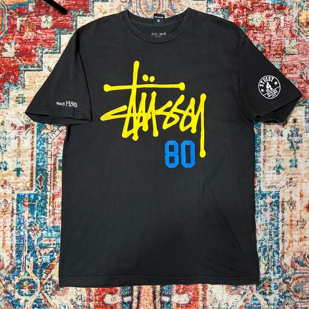 [L] 스투시 30주년 기념 Big4 반팔