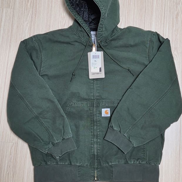 칼하트 WIP OG 액티브 자켓 올리브 스톤 XL