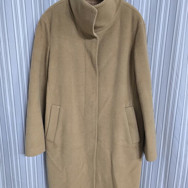 (82-94-160) [TIME] 타임 여성 하이넥 순모코트