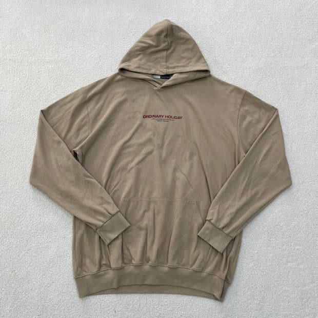 XXXL 오디너리홀리데이 빅사이즈 후드티 0305M